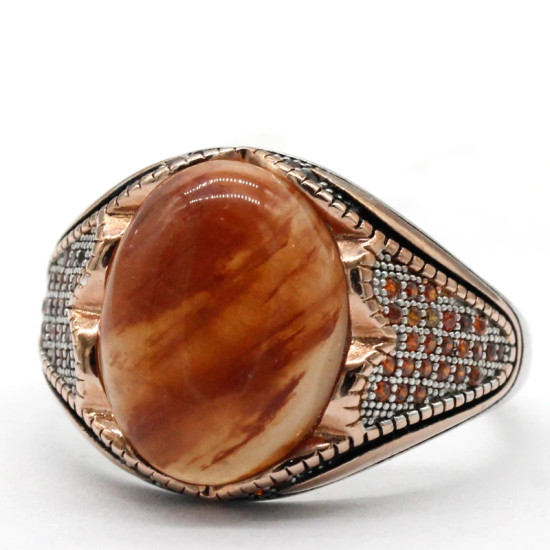 Anillos de plata 925 con piedra de cuarzo Natural para hombre, joyería de oro rosa, regalos de Navidad, joyería de compromiso para boda, anillos de plata Anillos de plata 925 con piedra de cuarzo Natural para hombre, joyería de oro rosa, regalos de Navidad, joyería de compromiso para boda, anillos de plata - malaquita tienda 36