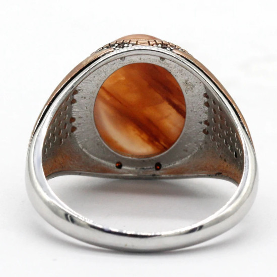 Anillos de plata 925 con piedra de cuarzo Natural para hombre, joyería de oro rosa, regalos de Navidad, joyería de compromiso para boda, anillos de plata Anillos de plata 925 con piedra de cuarzo Natural para hombre, joyería de oro rosa, regalos de Navidad, joyería de compromiso para boda, anillos de plata - malaquita tienda 36