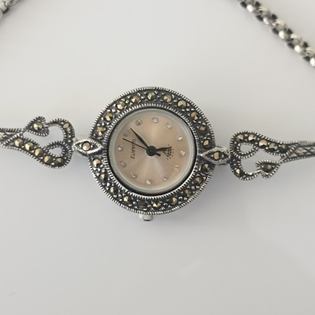 copy of Reloj de señora de plata 925 milésimas y nácar